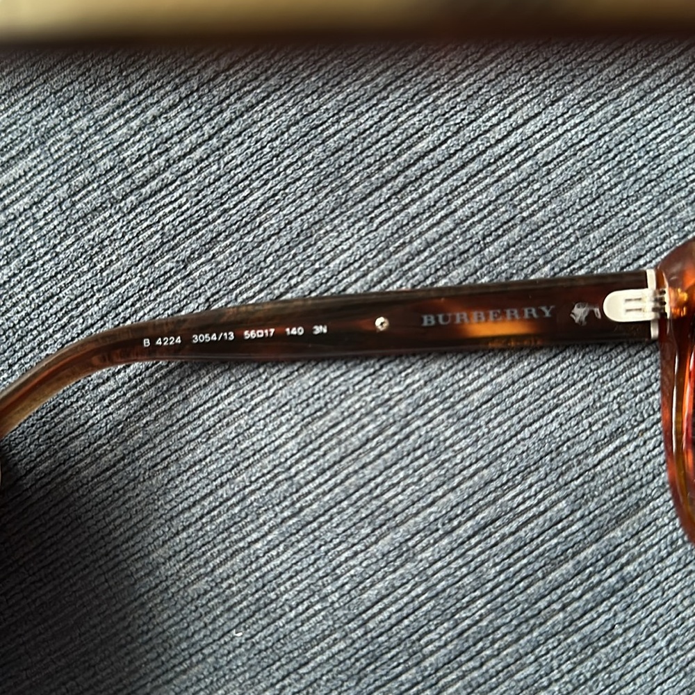 Burberry Brown Tortoiseshell Sunglasses - Picture 5 of 9